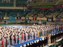 日本武道館で行われた第59回関東学生空手道選手権大会